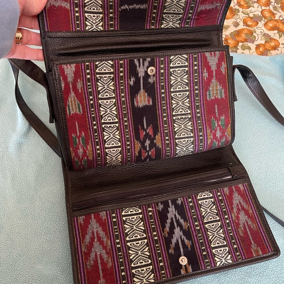 Vintage Aztec Print Purse - Picture 7 of 12
